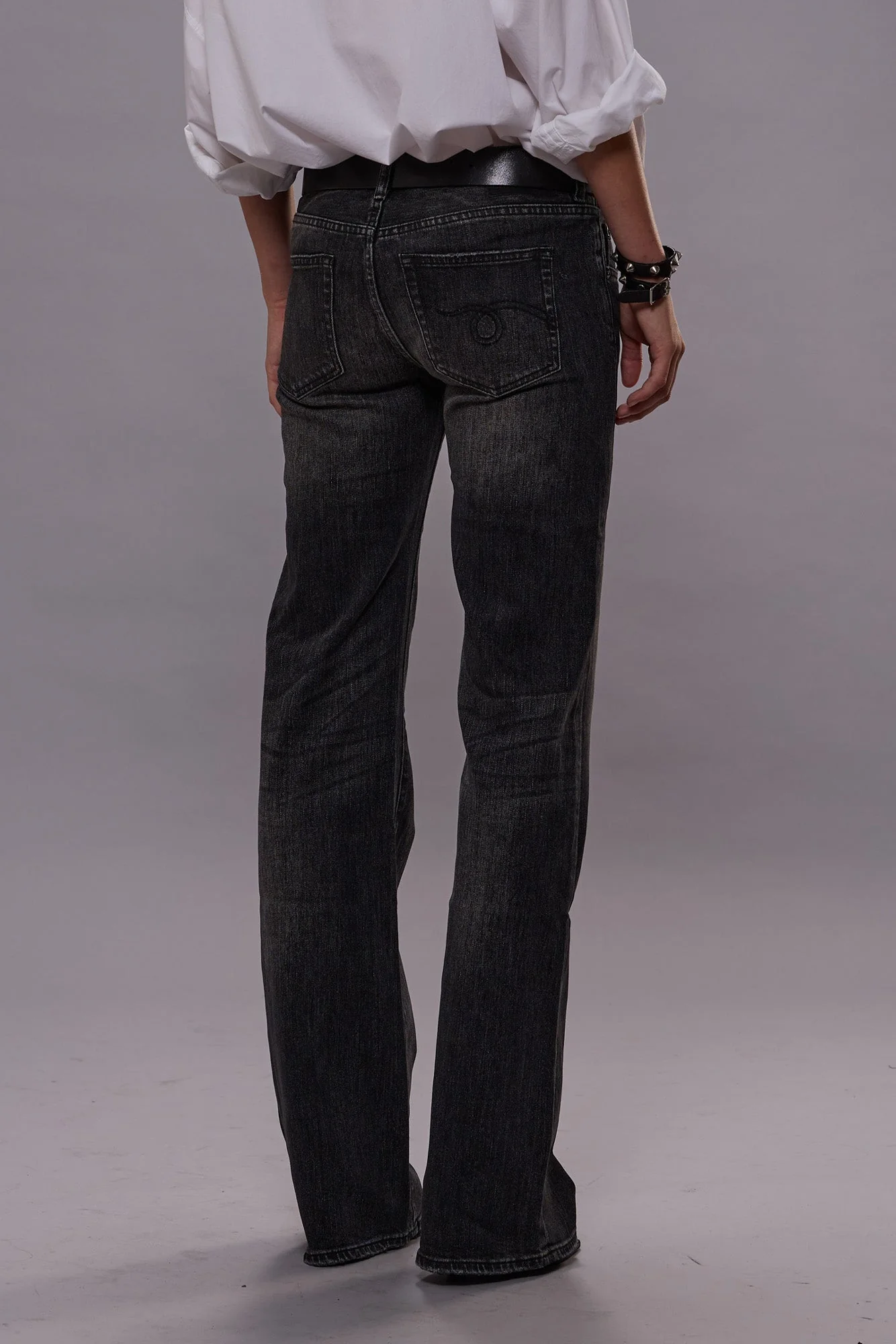 BOY FLARE - KENNET BLACK STRETCH - Image 4