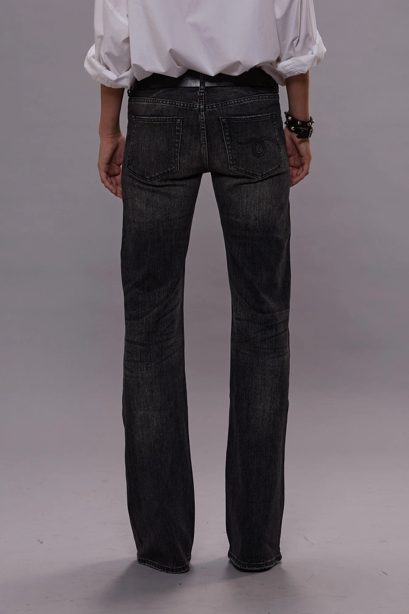 BOY FLARE - KENNET BLACK STRETCH - Image 5