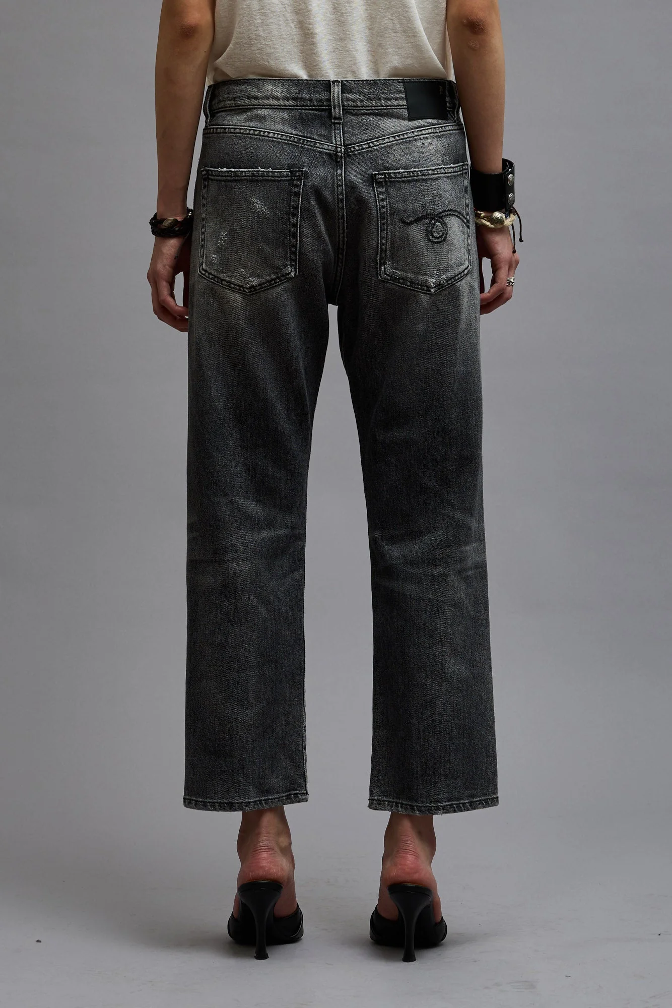 BOYFRIEND JEAN - VINTAGE GREY - Image 6